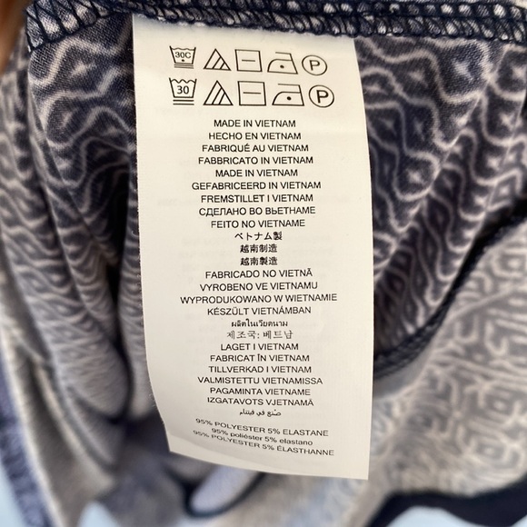 Michael Michael Kors True Blue Flutter Short Sleeve Dress Size P / XS - Picture 5 of 7